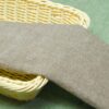 Linenschina9055 (2) Premium Linen Long-Staple Cotton Fabric - 154g/sqm, 137cm Width, Color-Woven for Spring/Summer Fashion #9055