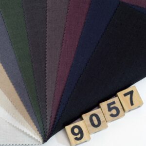 Linenschina9057 (1) Linen Cotton Stretch Fabric - 200g/sqm, 130cm Width, Micro-Elastic for Comfortable Autumn/Winter Wear #9057