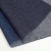 Linenschina9142 (3) Hemp Cotton Denim Fabric - 175g/sqm, 148cm Width, Soft & Durable for Pants, Jackets, and Suits #9142