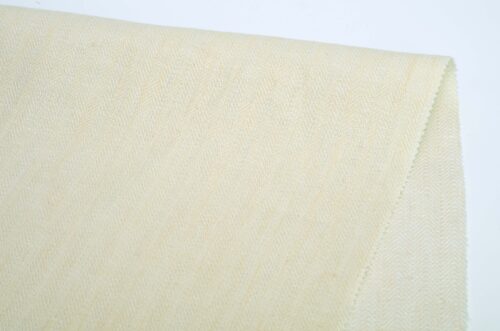 Linenschina9302 (12) Linen Cotton Herringbone Fabric - 250g/sqm, 138cm Width, Textured & Structured for Pants and Jackets #9302