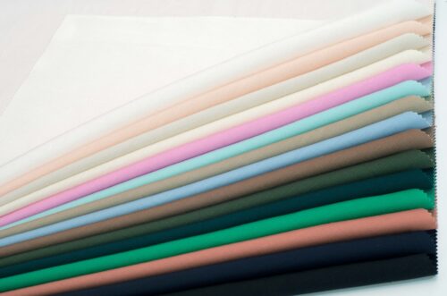 Linenschina9303 (2) Rayon Cotton Linen Blend - 164g/sqm, 143cm Width, Bamboo Texture & Draping for Chic Apparel #9303