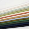 Linenschina9306 (2) Polyester Twill Fabric - 200g/sqm, 143cm Width, Elastic & Structured for Autumn/Winter Outerwear #9305