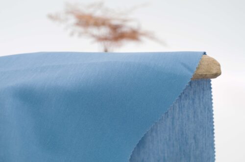 Linenschina9306 (22) Tencel Linen Polyester Blend - 170g/sqm, 150cm Width, Smooth & Crisp for Stylish Spring/Autumn Clothing #9306
