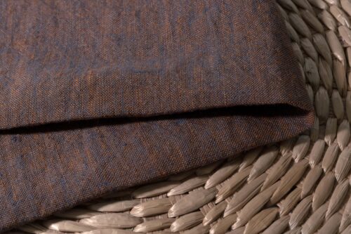 Linenschina9602 (5) Washed Linen Fabric - 176g/sqm, 138cm Width, Pre-Wrinkled & Breathable for Natural Style Clothing #9602
