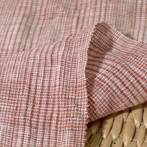 Linenschina9603 (14) Lightweight Linen Fabric - 126g/sqm, 138cm Width, Cool & Textured for Summer Apparel #9603