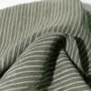 Linenschina9604 (16) Washed Linen Stripe Fabric - 140g/sqm, 138cm Width, Soft & Artistic for Bohemian Fashion #9604