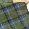 Linenschina9605 (11) Breathable Linen Check Fabric - 132g/sqm, 136cm Width, Open Weave & Eco-Friendly for Summer Wear #9605