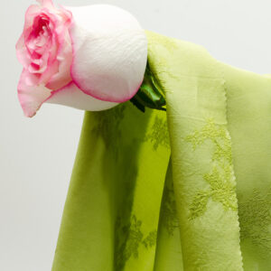 48% Rose Fiber 52% Filament 119g/m² - Delicate Jacquard Weave - Sophisticated Summer Fabric #D18006