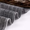 SW_05360 Linen Cotton Stripe Fabric - 145g Medium Weight, 140cm Width, Versatile Material - Summer Wear #3539