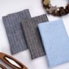 SW_05367 Linen Cotton Stripe Fabric - 145g Medium Weight, 140cm Width, Versatile Material - Summer Wear #3539
