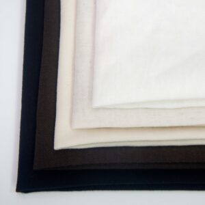 linenschina (1) Tencel Linen Cotton Blend Fabric - 230g Medium Weight, 150cm Wide, Twill Weave - Structured Summer Spring Autumn Fabric #2532