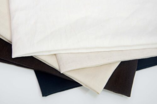 linenschina (12) Tencel Linen Cotton Blend Fabric - 230g Medium Weight, 150cm Wide, Twill Weave - Structured Summer Spring Autumn Fabric #2532