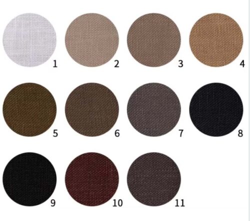 linenschina 2001 (3) Premium Pure Linen Fabric for Jackets & Suits - 240g Heavyweight, 137cm Width, Breathable Natural Texture - Ideal for Autumn Winter Clothing #2001