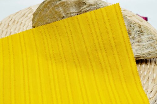 linenschina 2524 (9) Cotton Ramie Stretch Fabric - 179g Medium Weight, 138cm Width, 2% Elastic - Jacquard Texture for Shirts & Pants - Spring Summer #2524