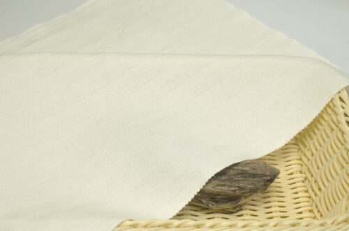 linenschina 2525 (11) Cotton Ramie Twill Fabric - 250g Heavyweight, 135cm Width, Herringbone Weave - Structured Yet Soft for Spring Summer Autumn #2525