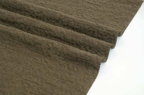 linenschina 2527 (8) Cotton Linen Viscose Blend Fabric - 392g Extra Heavy, 137cm Width, Jacquard Weave - Winter Autumn Drapey Material #2527