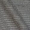 linenschina 2812 (43) Herringbone Linen Fabric - 152g Medium Weight, 137cm Width, White Pinstripe - Structured Shirts & Pants Material #2812