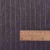 linenschina 2812 (91) Herringbone Linen Fabric - 152g Medium Weight, 137cm Width, White Pinstripe - Structured Shirts & Pants Material #2812