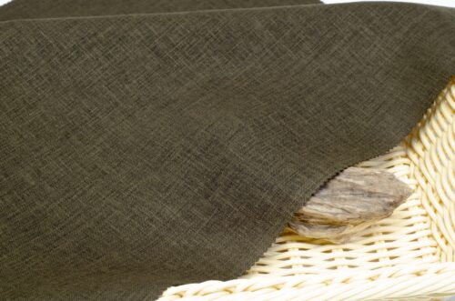 linenschina 2946 (22) Linen Polyester Blend - 147g Medium Weight, 137cm Width, Color Woven - Smooth Spring Summer Fabric #2946