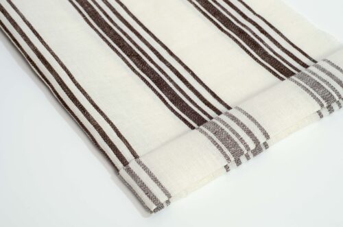 linenschina 2948 (21) Linen Stripe Jacquard - 143g Medium Weight, 138cm Width, Breathtaking Texture - Summer Dresses & Blouses #2948