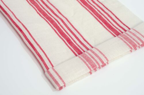 linenschina 2948 (23) Linen Stripe Jacquard - 143g Medium Weight, 138cm Width, Breathtaking Texture - Summer Dresses & Blouses #2948