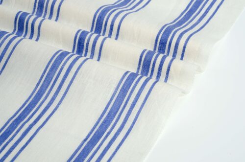linenschina 2948 (7) Linen Stripe Jacquard - 143g Medium Weight, 138cm Width, Breathtaking Texture - Summer Dresses & Blouses #2948