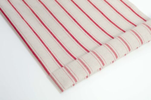 linenschina 2951 (19) Linen Cotton Blend - 178g Medium Weight, 138cm Width, Subtle Jacquard - Natural Spring Autumn Style #2951