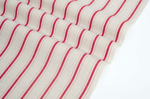 linenschina 2951 (9) Linen Cotton Blend - 178g Medium Weight, 138cm Width, Subtle Jacquard - Natural Spring Autumn Style #2951