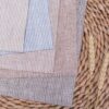 linenschina.2716 (17) 100% Linen Stripe Fabric - 160g Lightweight, 138cm Width, Classic Pinstripe - Breathable Spring Summer Material #2716