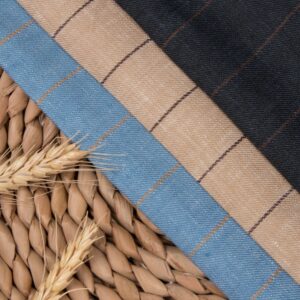 linenschina.2808 (1) Medium Weight Linen Fabric - 177g, 138cm Width, Pure Natural Linen - Ideal for Spring Summer Garments #2808