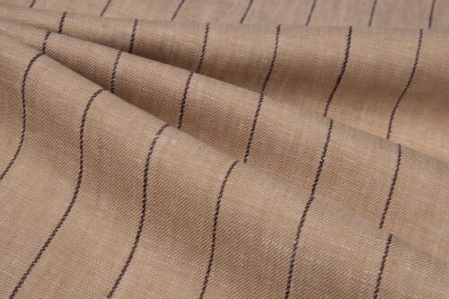 linenschina.2808 (7) Medium Weight Linen Fabric - 177g, 138cm Width, Pure Natural Linen - Ideal for Spring Summer Garments #2808