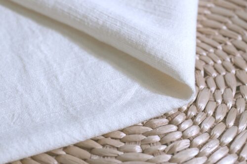 linenschina2529 (6) Ramie Cotton Rayon Blend Fabric - 232g Medium Weight, 142cm Width, Slub Texture - Transitional Autumn Winter Material #2529