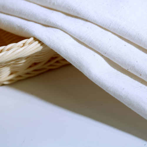 linenschina2529 (8) Ramie Cotton Rayon Blend Fabric - 232g Medium Weight, 142cm Width, Slub Texture - Transitional Autumn Winter Material #2529