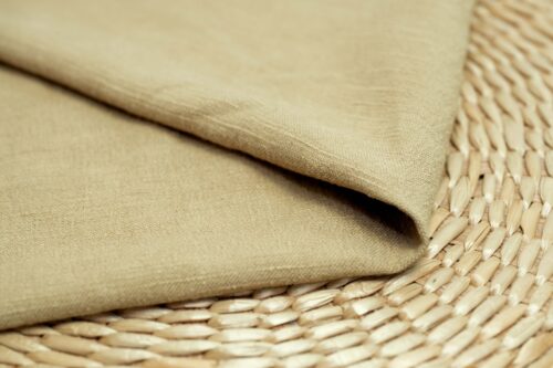 linenschina2530 (6) Ramie Cotton Rayon Honeycomb Fabric - 240g Medium Weight, 135cm Width, Textured Surface - Unique Spring Autumn Material #2530