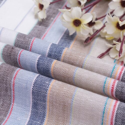 linenschina2811 (1) Classic Linen Fabric - 151g Medium Weight, 138cm Width, Year-Round Natural Material - Spring Summer #2811