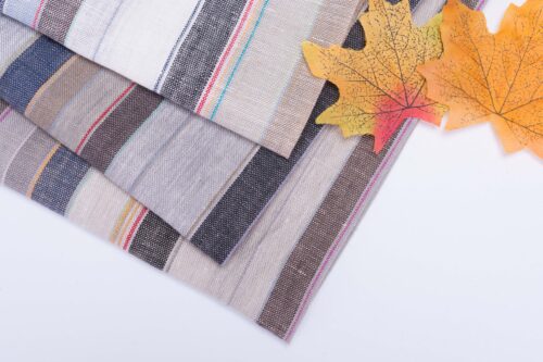 linenschina2811 (4) Classic Linen Fabric - 151g Medium Weight, 138cm Width, Year-Round Natural Material - Spring Summer #2811