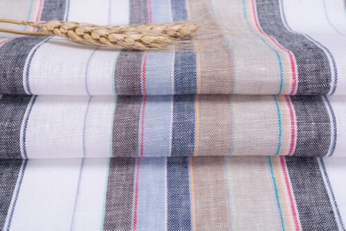 linenschina2811 (43) Classic Linen Fabric - 151g Medium Weight, 138cm Width, Year-Round Natural Material - Spring Summer #2811