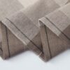 linenschina2819 (6) Linen Cotton Blend Fabric - 139g Lightweight, 138cm Width, Yarn Dyed Stripe - Soft Summer Spring Material #2819