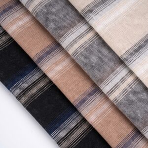 linenschina2821 (1) Light Linen Cotton Fabric - 124g Sheer Weight, 138cm Width, Perfect Blend for Summer Spring Clothing #2821