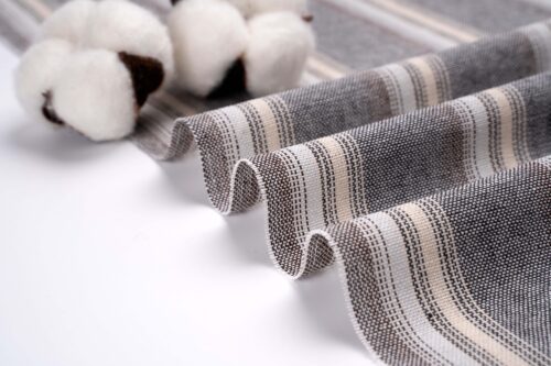 linenschina2821 (6) Light Linen Cotton Fabric - 124g Sheer Weight, 138cm Width, Perfect Blend for Summer Spring Clothing #2821