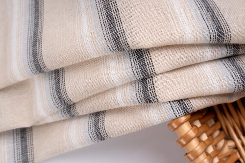 linenschina2821 (8) Light Linen Cotton Fabric - 124g Sheer Weight, 138cm Width, Perfect Blend for Summer Spring Clothing #2821