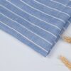 linenschina2851 (9) Classic Striped Linen Fabric - 158g Medium Weight, 138cm Width, Yarn Dyed Quality - Timeless Shirts & Suits Material #2851