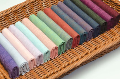 linenschina2927 (1) Colorful Yarn Dyed Linen - 136g Lightweight, 138cm Width, Energy-Boosting Colors - Summer Spring Shirts & Pants #2927