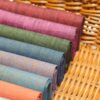 linenschina2927 (5) Colorful Yarn Dyed Linen - 136g Lightweight, 138cm Width, Energy-Boosting Colors - Summer Spring Shirts & Pants #2927