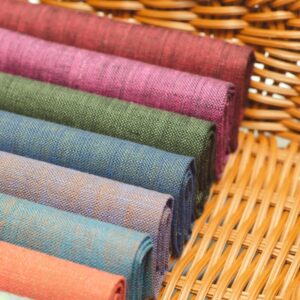 linenschina2927 (5) Colorful Yarn Dyed Linen - 136g Lightweight, 138cm Width, Energy-Boosting Colors - Summer Spring Shirts & Pants #2927