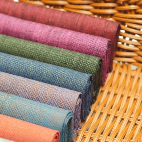 linenschina2927 (5) Colorful Yarn Dyed Linen - 136g Lightweight, 138cm Width, Energy-Boosting Colors - Summer Spring Shirts & Pants #2927