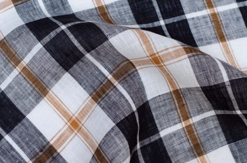linenschina2931 (3) Premium Fine Linen Fabric - 110g Ultra Light, 138cm Width, Even Weave - Luxury Summer Spring Material #2931