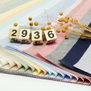 linenschina2936 (1) Linen Cotton Poly Chambray - 118g Lightweight, 138cm Width, Youthful Style - Summer Tops & Pants #2936