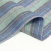 Pastel Stripe Linen Fabric - 103g Ultra Light, 138cm Width, Vintage Color Palette - Spring Summer Essential #2938