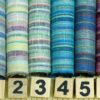 Pastel Stripe Linen Fabric - 103g Ultra Light, 138cm Width, Vintage Color Palette - Spring Summer Essential #2938